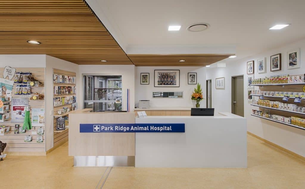 Park Ridge Animal Hospital staged fitout project