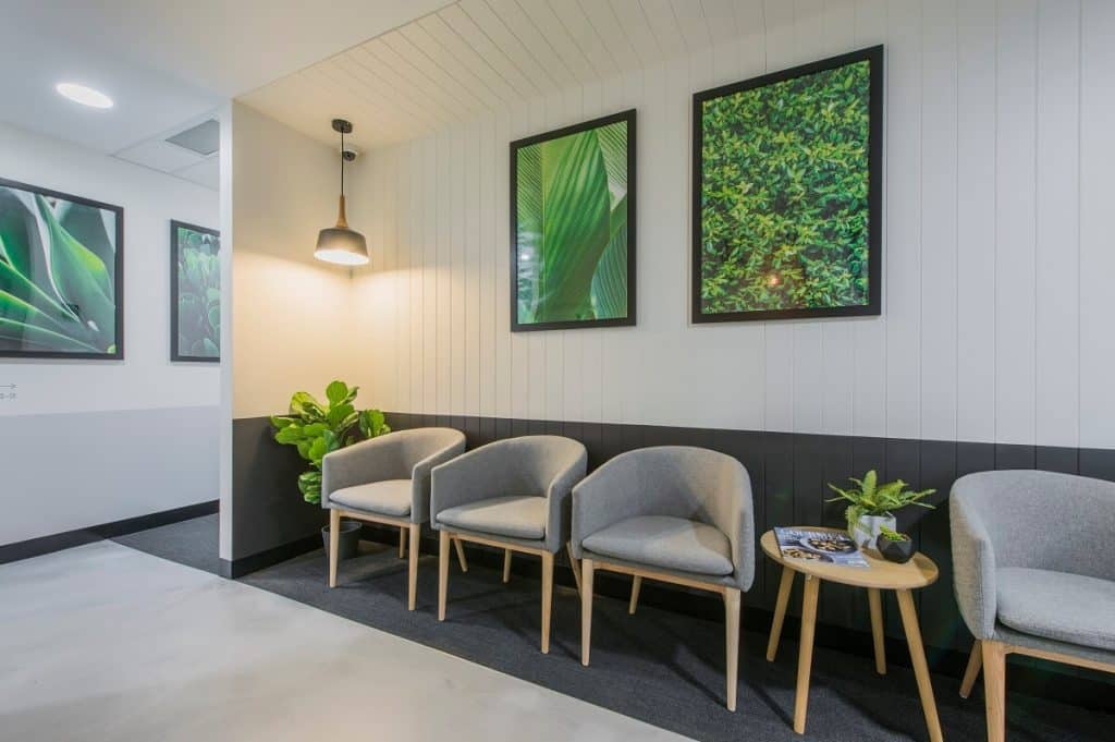 SmartClinics medical practice fitout has a Zen feel