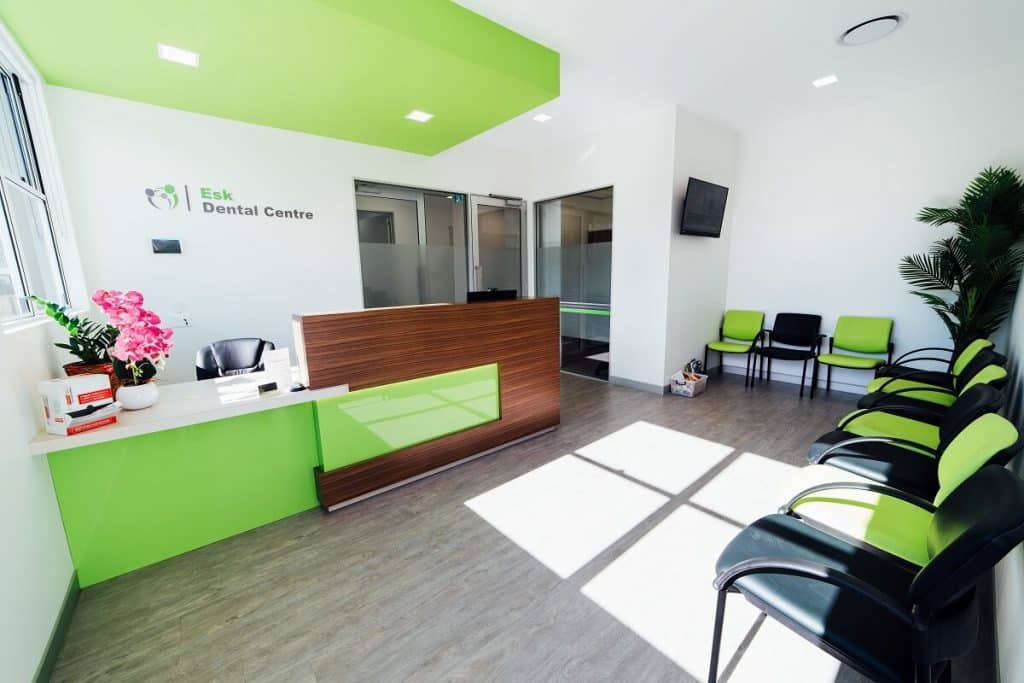 Colourful dental clinic design