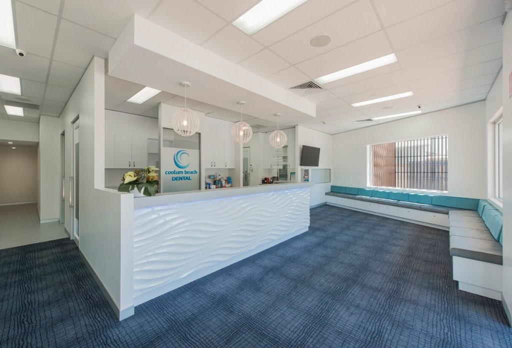 Coolum Beach Dental fitout in their new premises