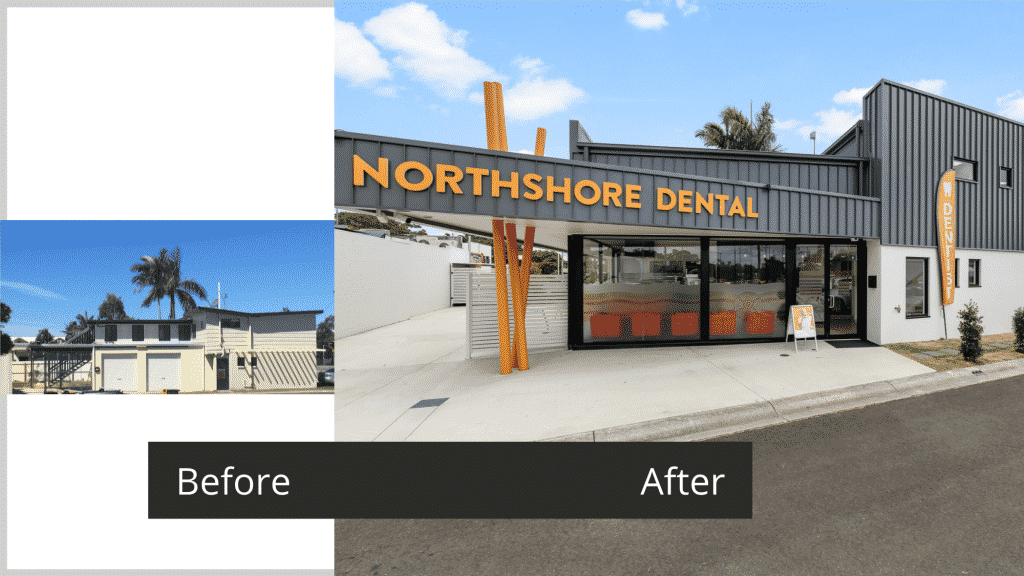 Northshore Dental clinic fitout on the Sunshine Coast