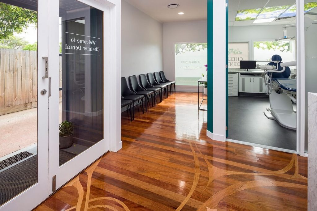 Brisbane Dental clinic conversion - reception