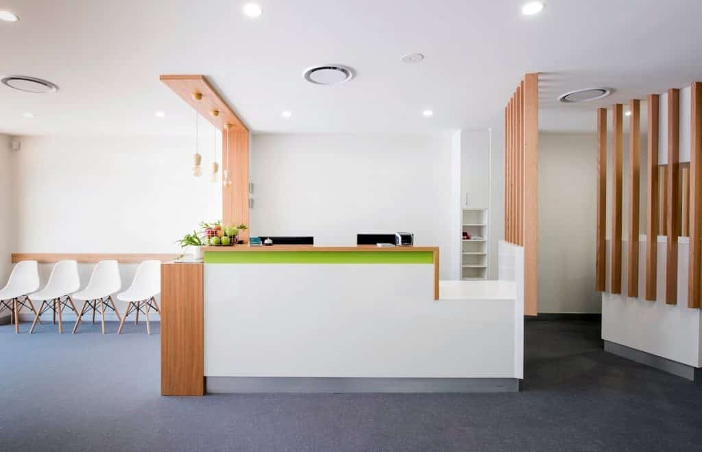 This medical practice was able to stay open during a practice refurbishment