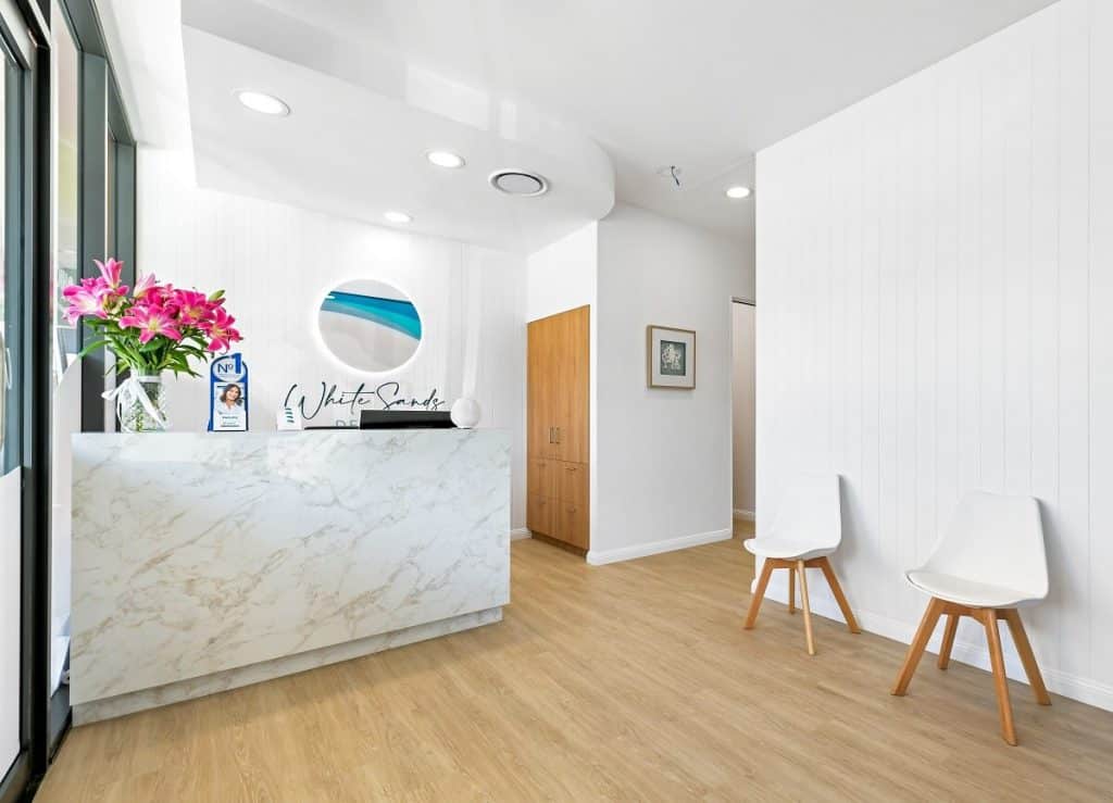 White Sands Dental is one of Elite's recent dental fitout projects