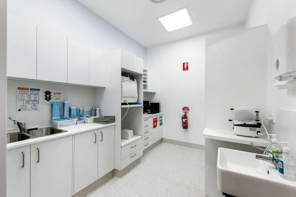 Dental Clinic Fitout: Steri Room Design - Elite Fitout